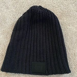 Love Your Melon black beanie